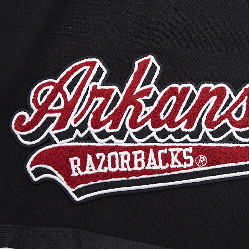 Short Pro Standard noir Arkansas Razorbacks Script Tail DK 2.0 pour hommes