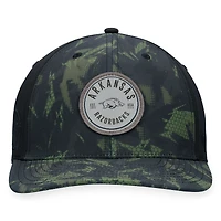 Men's Top of the World Black Arkansas Razorbacks OHT Military Appreciation Camo Render Flex Hat
