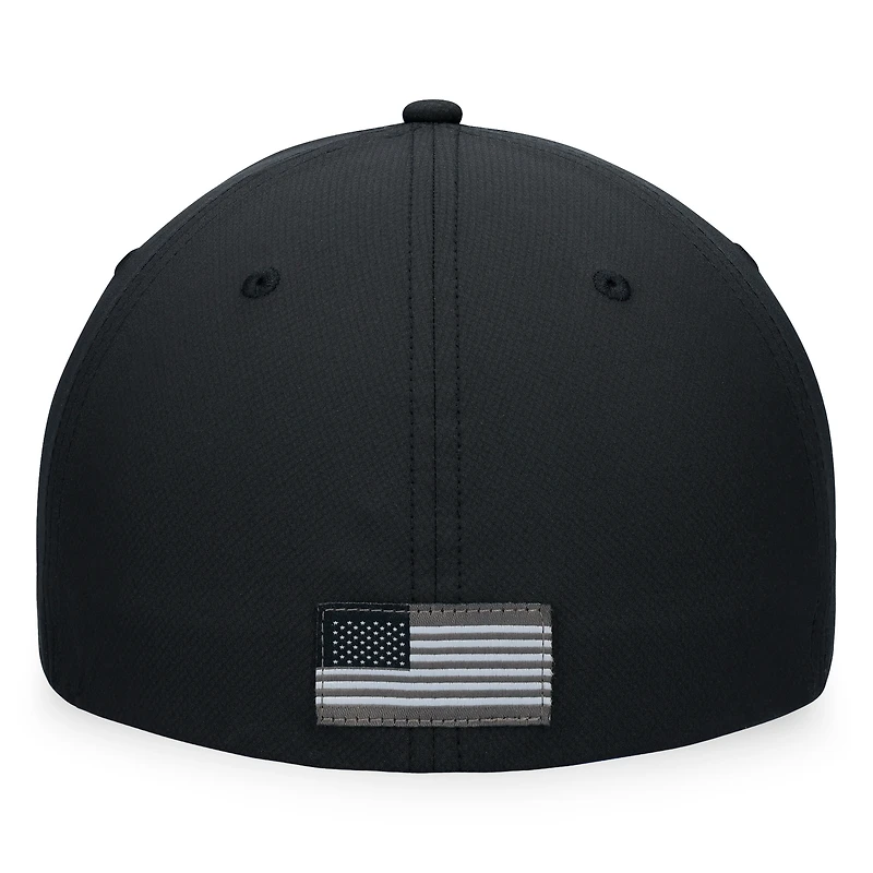 Men's Top of the World Black Arkansas Razorbacks OHT Military Appreciation Camo Render Flex Hat