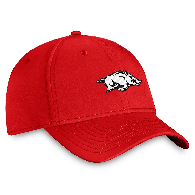 Casquette Reflex 2.0 Flex Top of the World Cardinal Arkansas Razorbacks pour homme