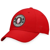 Men's Top of the World Cardinal Arkansas Razorbacks Region Adjustable Hat