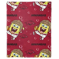 The Northwest Group Arkansas Razorbacks Bob l'éponge Couverture Hugger