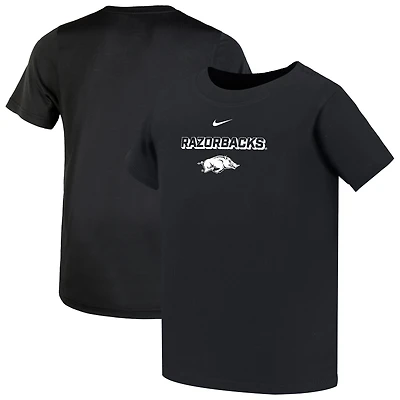 T-shirt Nike noir Arkansas Razorbacks Legend Performance pour enfant