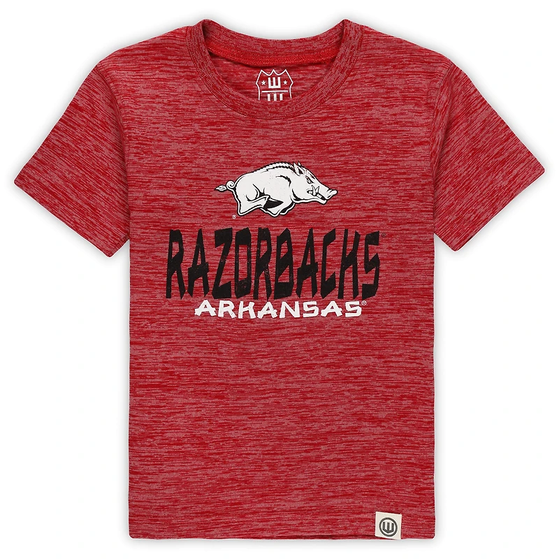 Ensemble t-shirt et short Cloudy Yarn pour tout-petits, Wes & Willy Arkansas Razorbacks