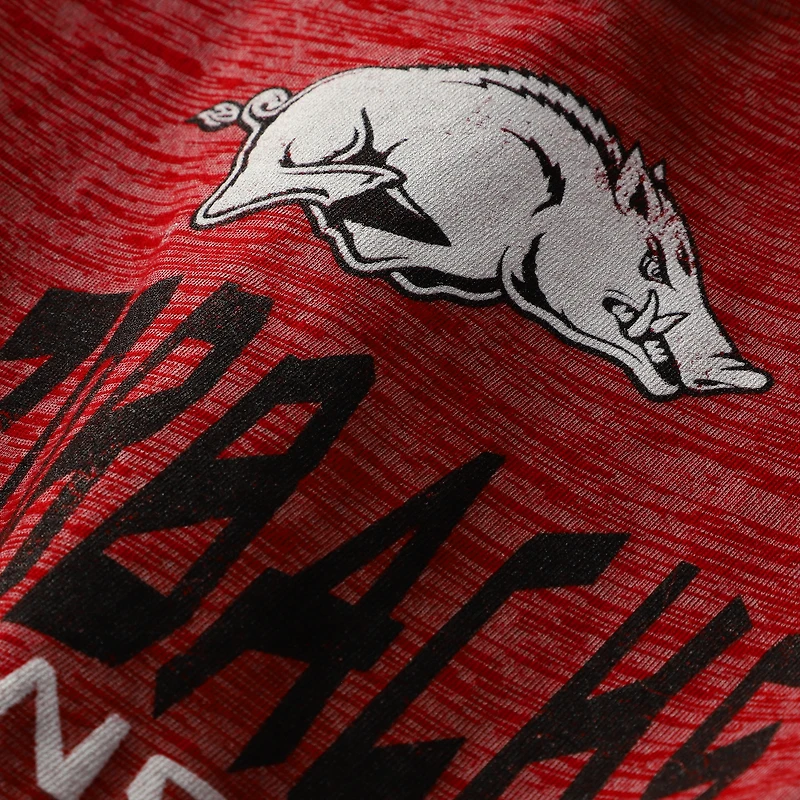 Toddler Wes & Willy Arkansas Razorbacks Cloudy Yarn T-Shirt Shorts Set