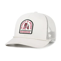 Unisex '47  Cream Arkansas Razorbacks Core & Inline Gravestone Adjustable Trucker Hat