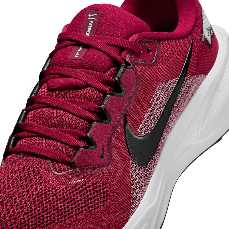 Unisex Nike Cardinal Arkansas Razorbacks Zoom Pegasus 41 Running Shoes