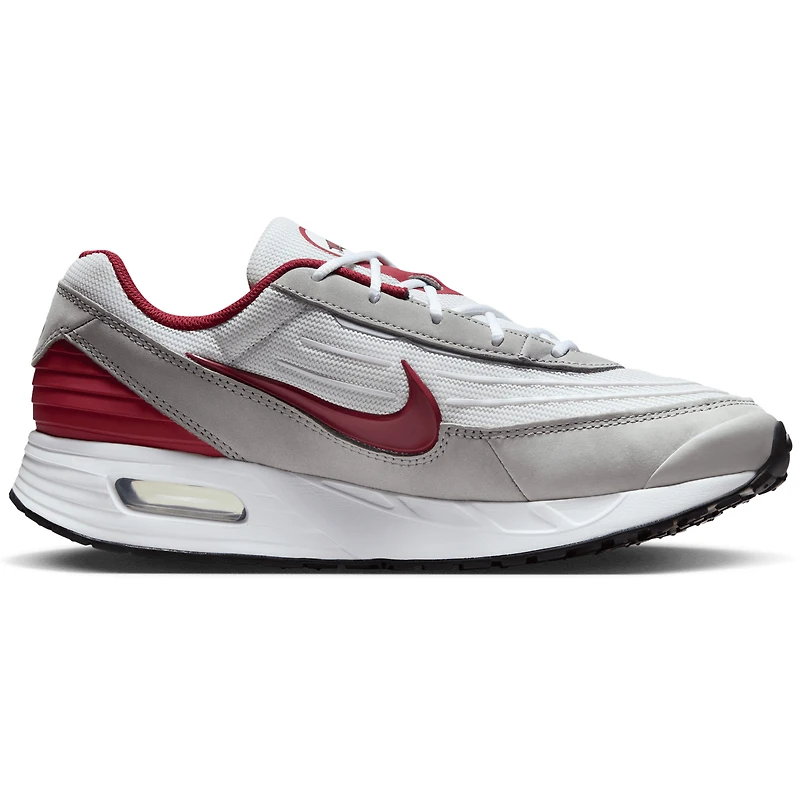Baskets Nike Air Max Verse blanches unisexes des Arkansas Razorbacks