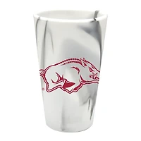 WinCraft Arkansas Razorbacks 16oz. Verre à pinte en silicone à la mode