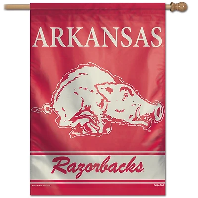 WinCraft Arkansas Razorbacks 28" x 40" Bannière verticale simple face College Vault
