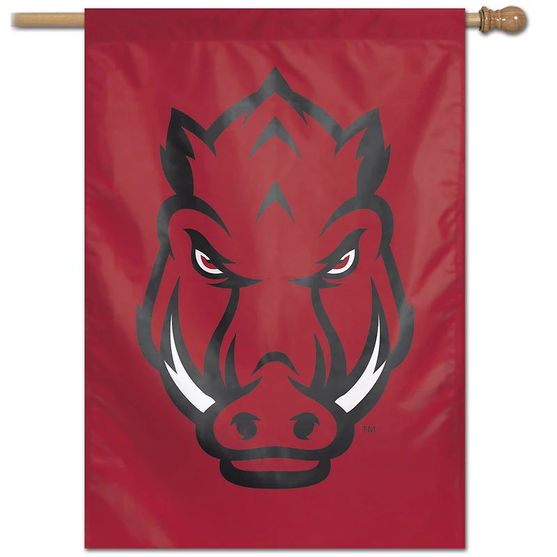 WinCraft Arkansas Razorbacks 28" x 40" Grand Logo Bannière Verticale Simple Face