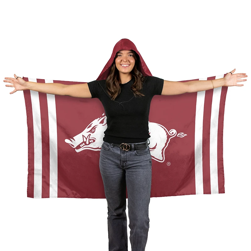 WinCraft Arkansas Razorbacks 3' x 5' Hoodie Flag