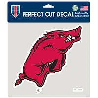 Arkansas Razorbacks WinCraft 8'' x 8'' Autocollant de voiture couleur