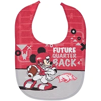 WinCraft Arkansas Razorbacks Disney Mickey All Pro Baby Bib