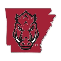 WinCraft Arkansas Razorbacks State Shape Collector Pin