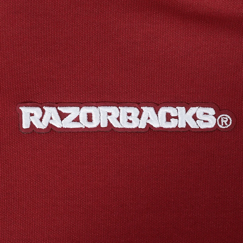 Veste à capuche entièrement zippée sequins Game Day Pro Standard Cardinal Arkansas Razorbacks pour femme