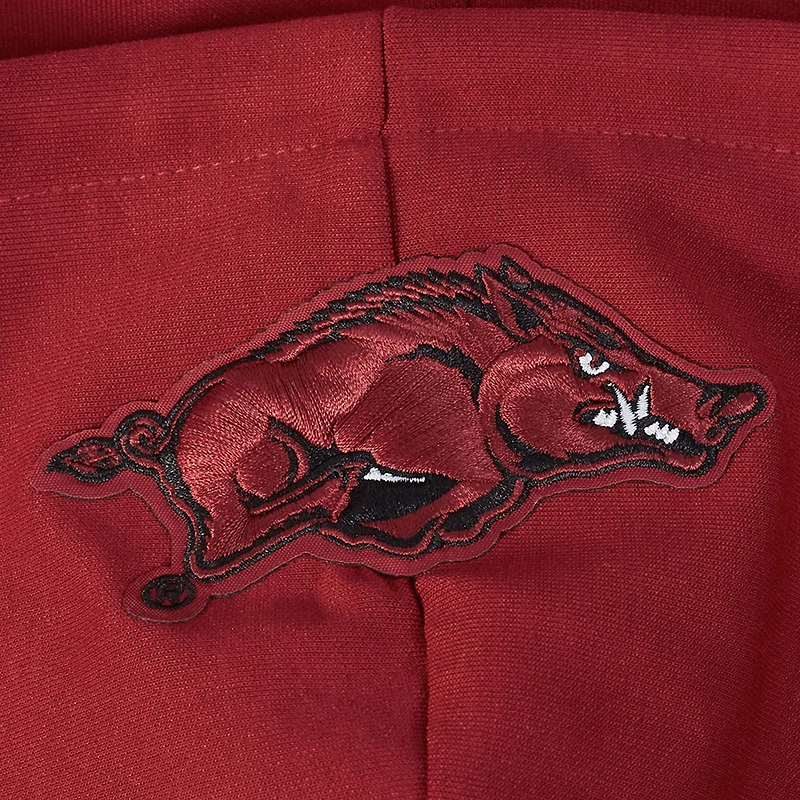 Veste à capuche entièrement zippée sequins Game Day Pro Standard Cardinal Arkansas Razorbacks pour femme