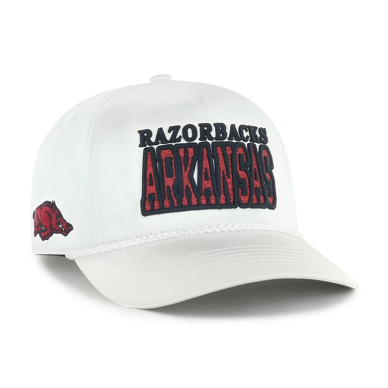 Women's '47 White Arkansas Razorbacks Outspoken Hitch Adjustable Hat