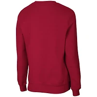 Women's Colosseum Cardinal Arkansas Razorbacks Campanile Pullover Sweatshirt
