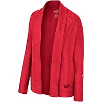 Pull cardigan Colosseum Cardinal Arkansas Razorbacks Morningside pour femme