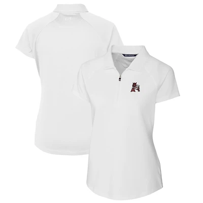 Polo stretch Forge blanc Cutter & Buck pour femme, Arkansas Razorbacks