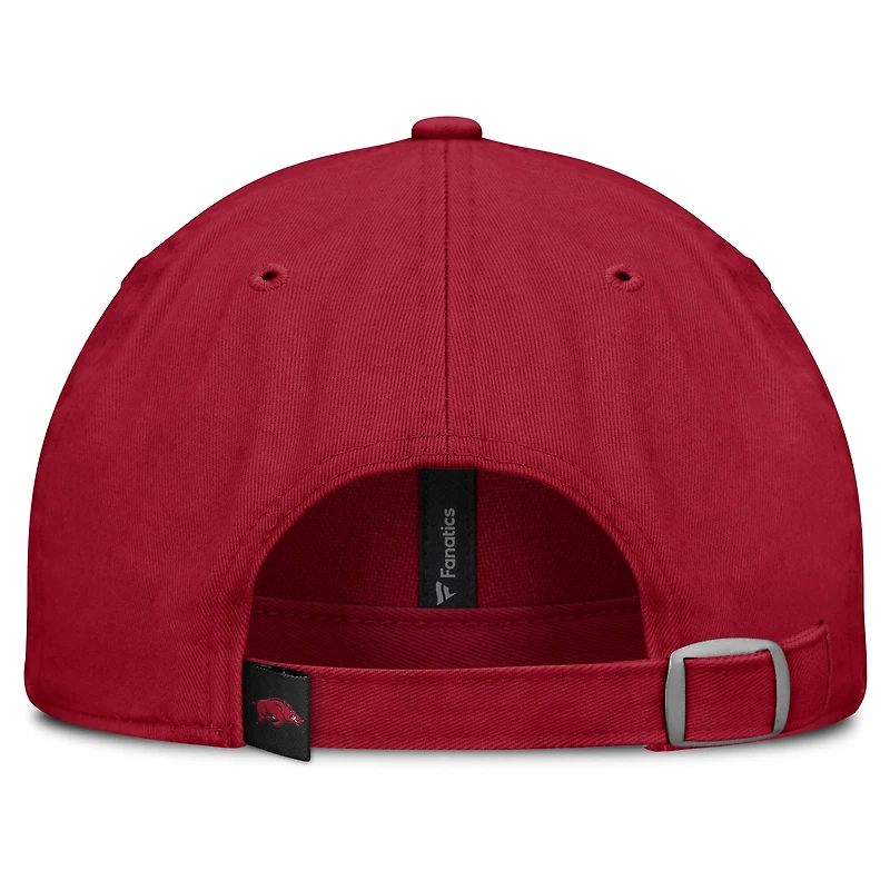 Women's Fanatics Cardinal Arkansas Razorbacks Candid Adjustable Hat
