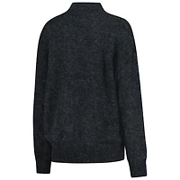 Pull Varsity surdimensionné noir pour femme Gameday Social Arkansas Razorbacks