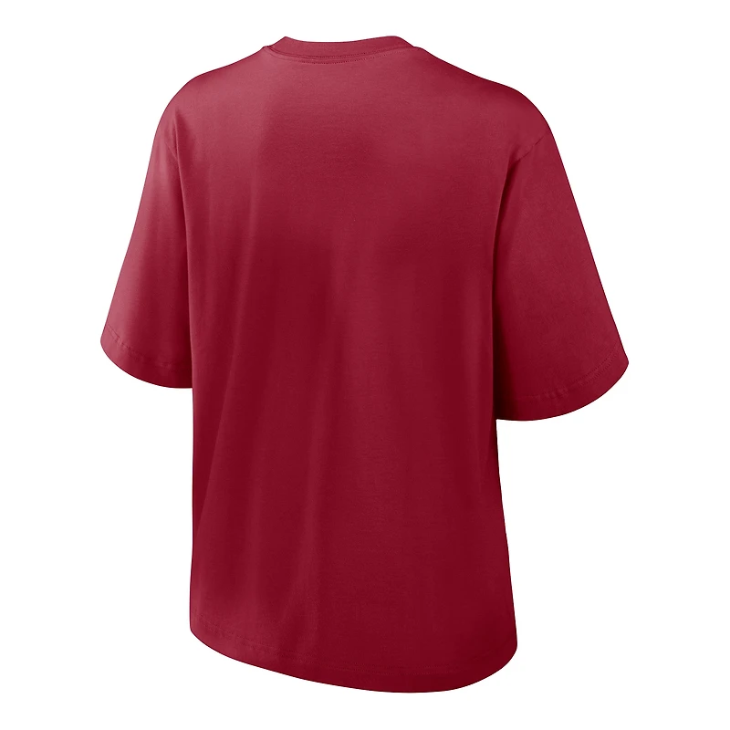 T-shirt Nike Cardinal Arkansas Razorbacks pour femme