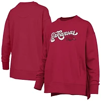 Sweat-shirt en chenille Harper pour femme, Cardinal Arkansas Razorbacks Bonanza