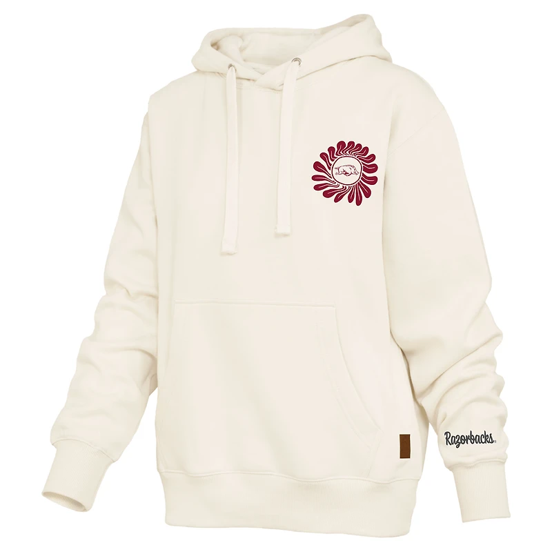 Sweat à capuche crème Pressbox pour femmes