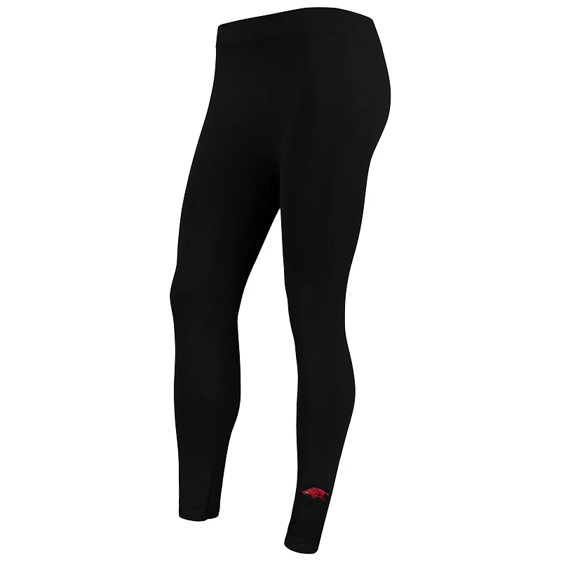 Leggings polaires ZooZatz noirs pour femmes