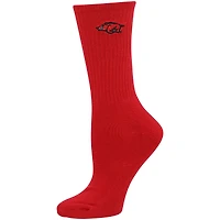 Lot de 2 paires de chaussettes courtes ZooZatz Cardinal/Blanc Arkansas Razorbacks pour femme