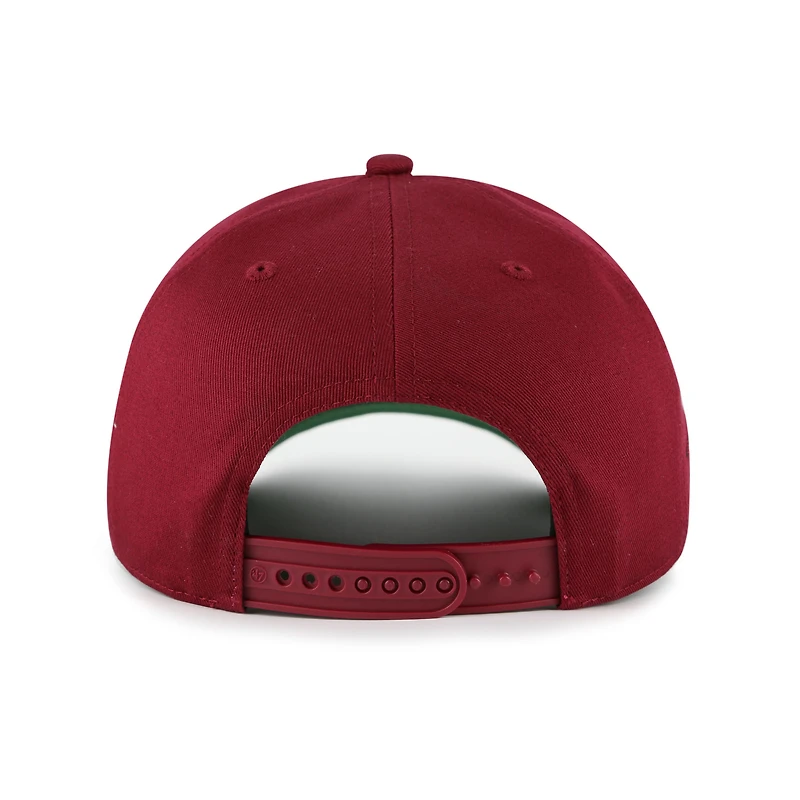 Casquette ajustable Byline Hitch pour jeunes Cardinal Arkansas Razorbacks '47