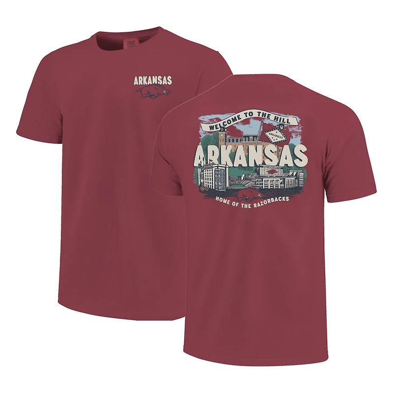 Youth  Cardinal Arkansas Razorbacks Local Campus Scene T-Shirt