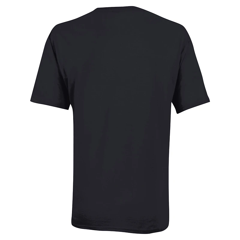 T-shirt noir Arkansas Razorbacks Arch Over Logo pour jeunes champions