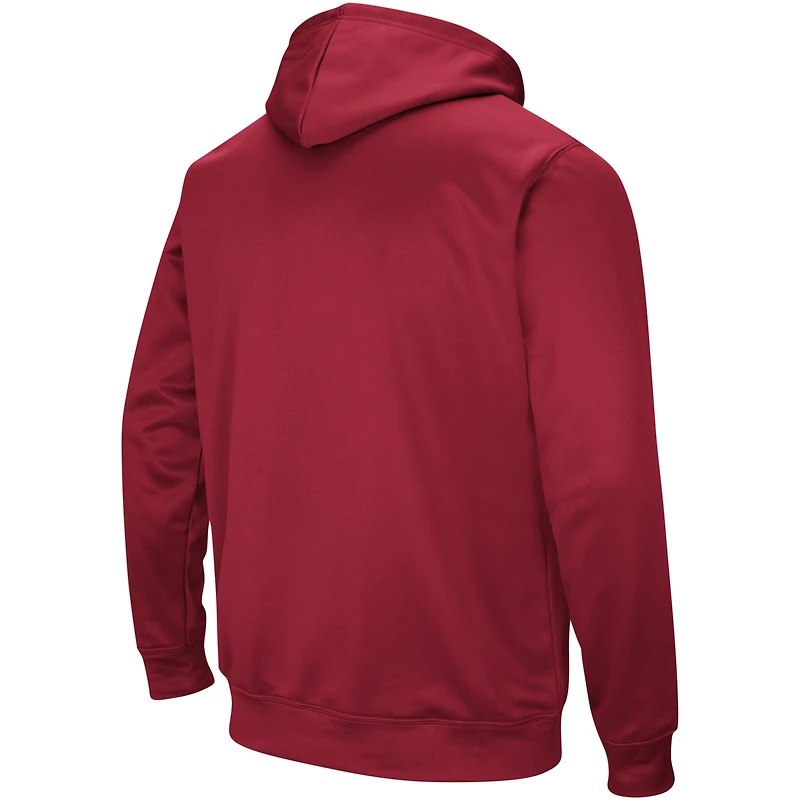 Youth Colosseum  Cardinal Arkansas Razorbacks 2-Hit Pullover Hoodie