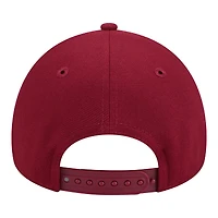Casquette ajustable New Era Cardinal Arkansas Razorbacks 9FORTY pour jeunes