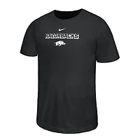T-shirt Nike noir pour jeunes Arkansas Razorbacks Legend Performance
