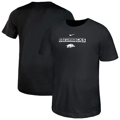 T-shirt Nike noir pour jeunes Arkansas Razorbacks Legend Performance