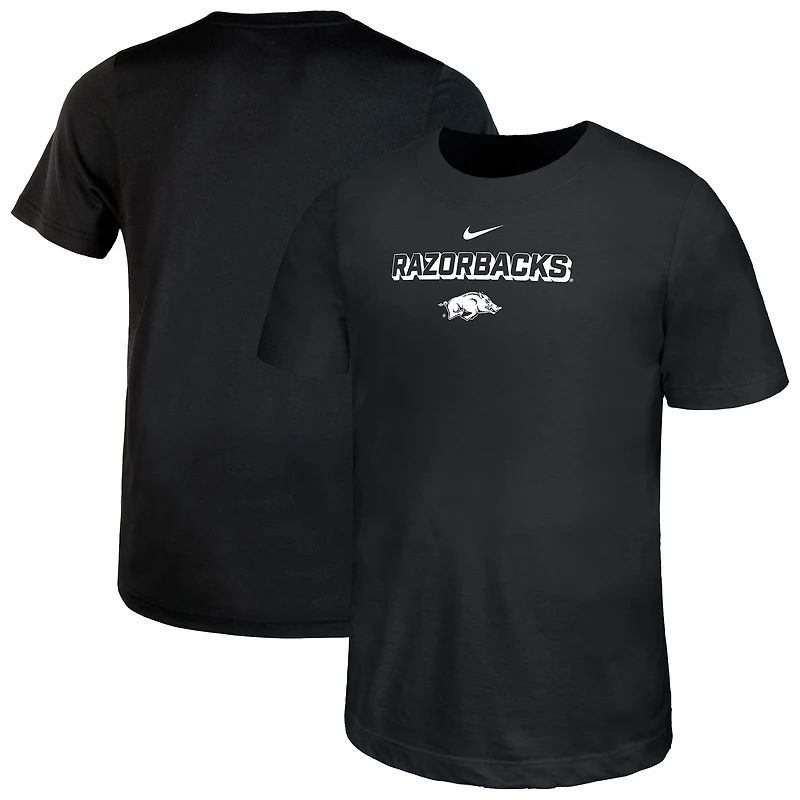 Youth Nike Black Arkansas Razorbacks Legend Performance T-Shirt