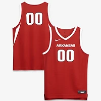 Youth Nike #00 Crimson Arkansas Razorbacks Replica Basketball Jersey
