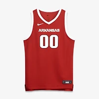 Youth Nike #00 Crimson Arkansas Razorbacks Replica Basketball Jersey
