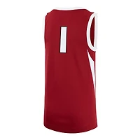 Maillot de basket-ball réplique Nike #1 Crimson Arkansas Razorbacks pour jeunes
