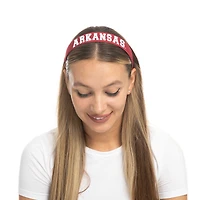ZooZatz Cardinal Arkansas Razorbacks Hard Headband
