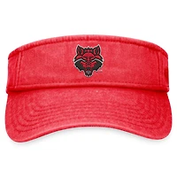 Visière réglable pour homme Top of the World Cardinal Arkansas State Red Wolves Terry