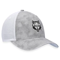 Casquette réglable Top of the World pour hommes, gris/blanc, Arkansas State Red Wolves, Slate Trucker