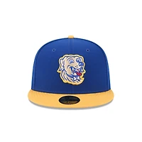 Casquette ajustée 59FIFTY bleue New Era Arkansas Travelers Theme Nights pour homme