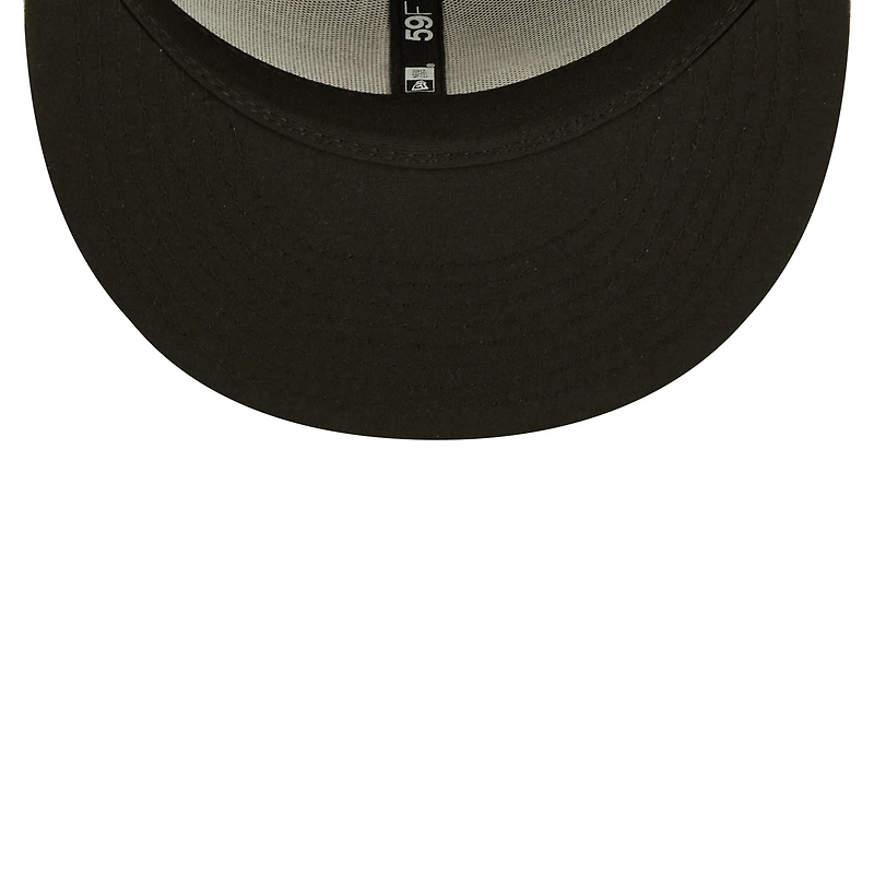 Casquette ajustée New Era Arkansas Travelers Authentic Collection avec logo alternatif 59FIFTY pour homme, blanc
