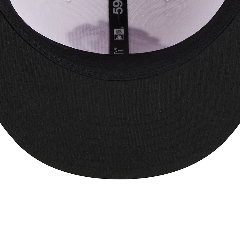 Casquette ajustée New Era Arkansas Travelers Authentic Collection avec logo alternatif 59FIFTY pour homme, blanc
