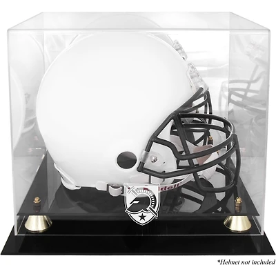 Army Black Knights Golden Classic Team (2015-Present Logo) Helmet Display Case with Mirrored Back